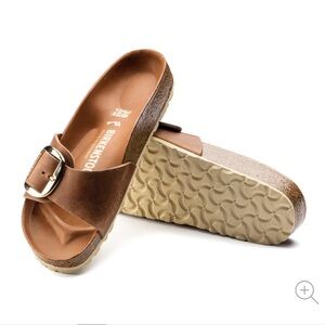 Birkenstocks Madrid Big Buckle Size 8